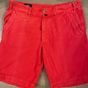 Mason's London Men’s Cotton Bermuda Shorts Red EU 54 US 38